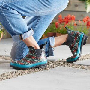 NEW PENDLETON Carico Lake Waterproof Chelsea women Rain Boots multi color725 3s2